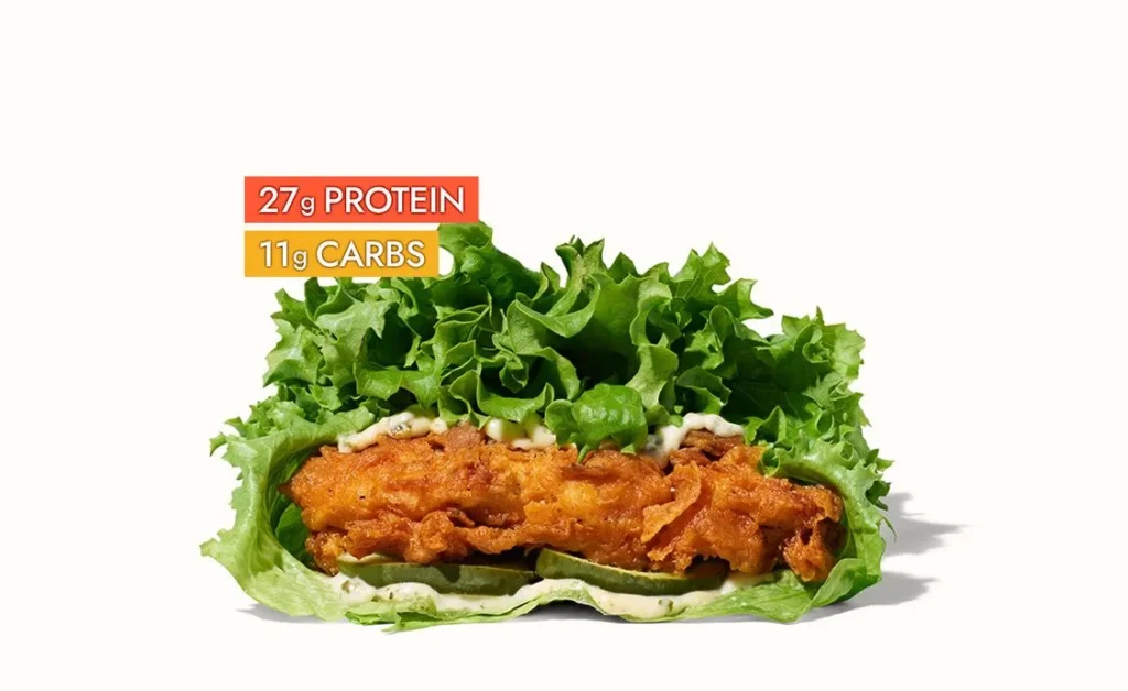 Chicken Shack Lettuce Wrap