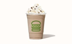 Chocolate Toasted Marshmallow Smores shake