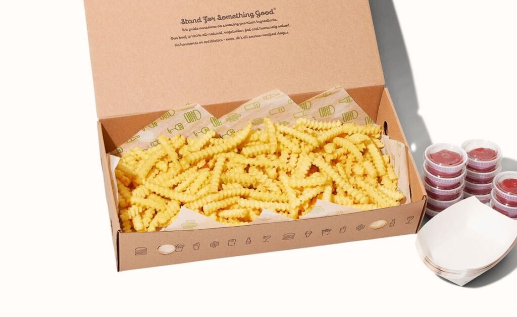 Crinkle cut box 12 servings