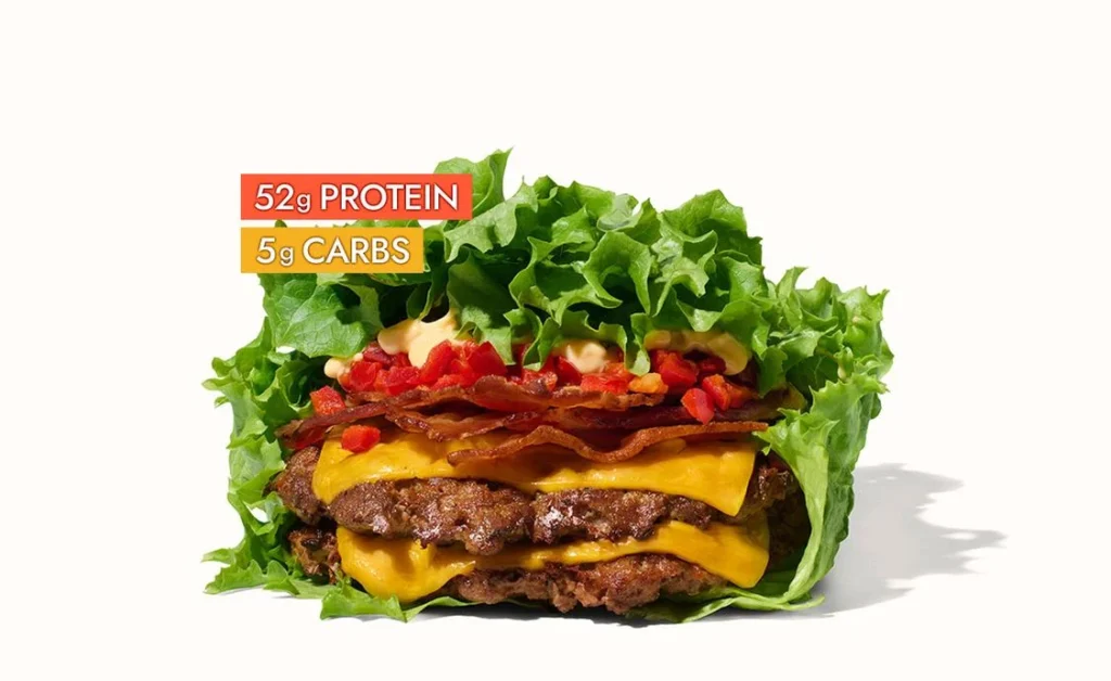 Smokeshack lettuce wrap