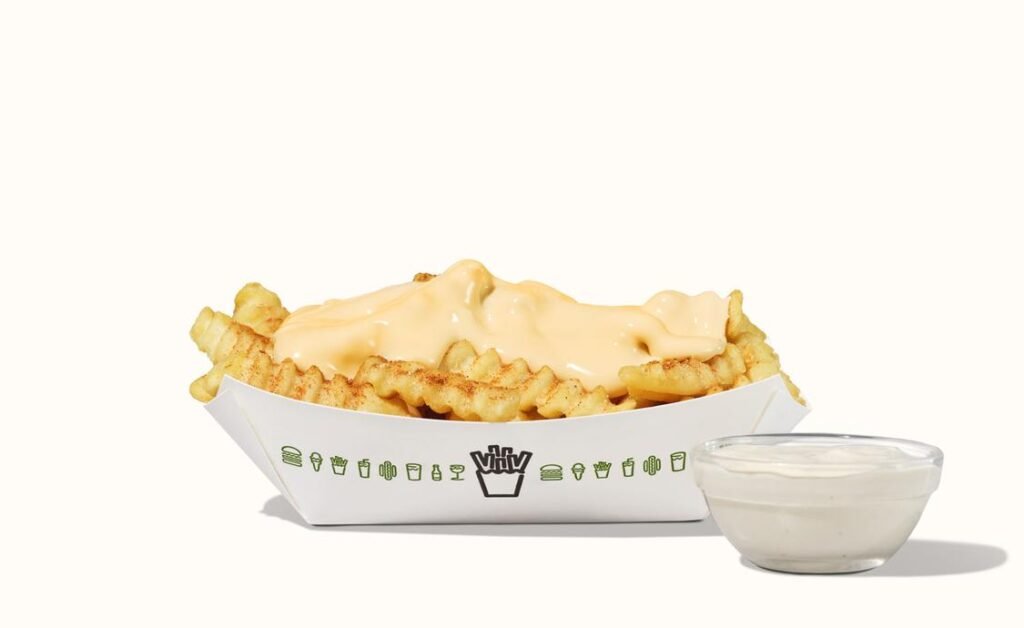Spicy Cheese Fries with Ranch