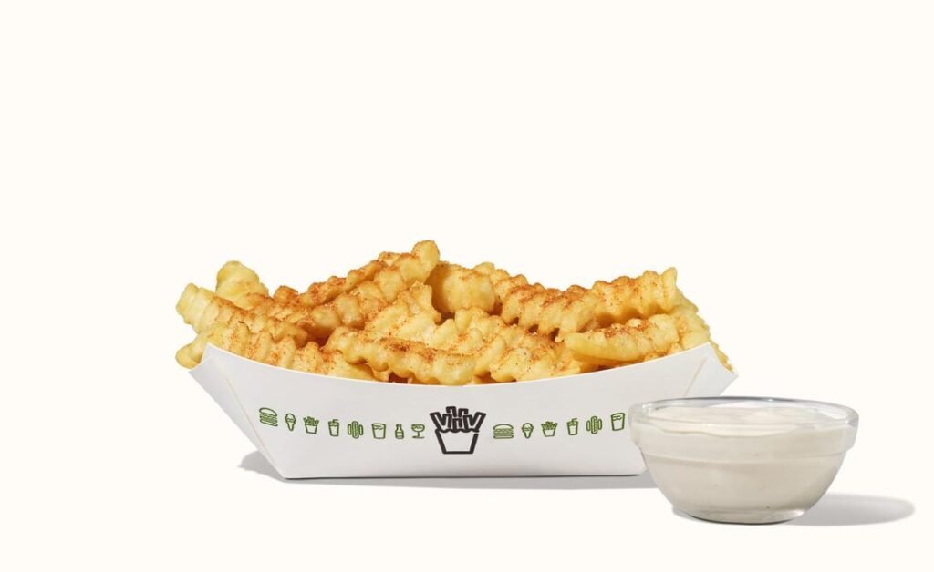 Spicy Fries with Ranch