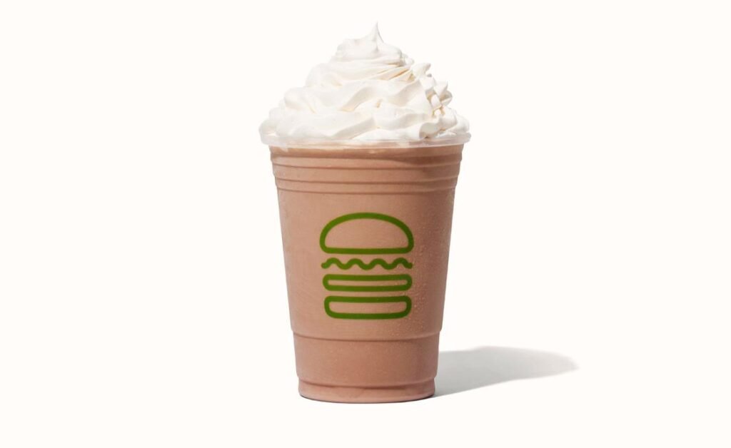 Vanilla and chocolate shake