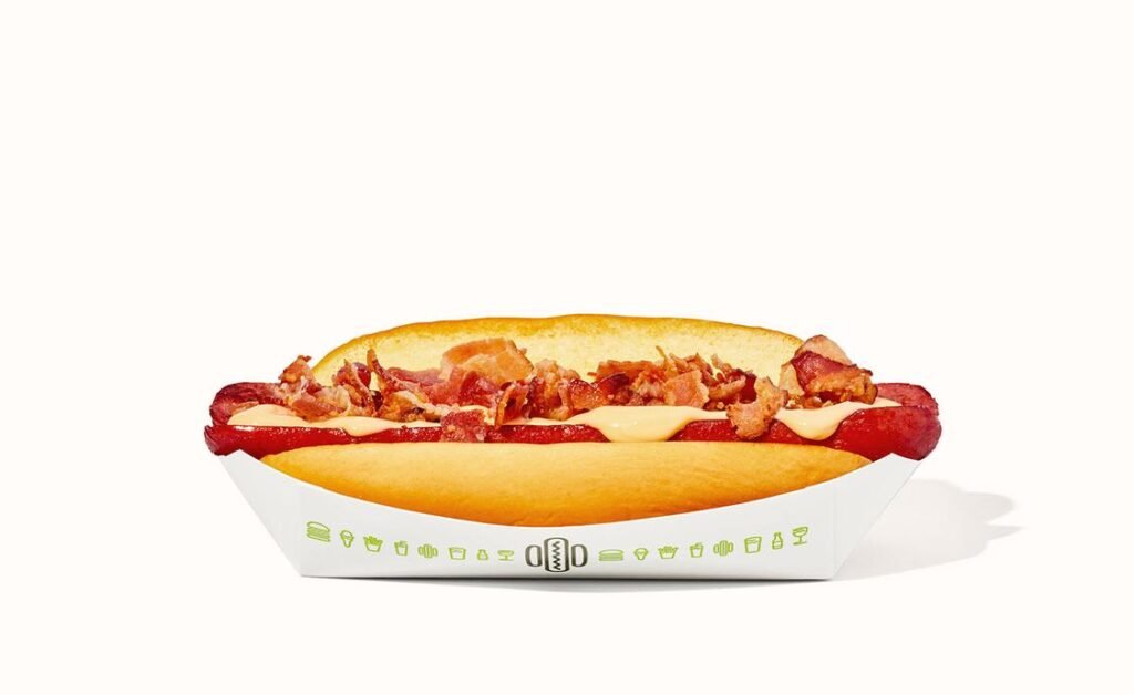 bacon cheese dog
