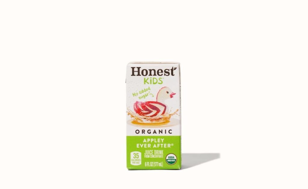 organic apple juice drink